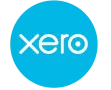 A blue circle with the white text "xero" inside, symbolizing the Xero Accounting company's logo.
