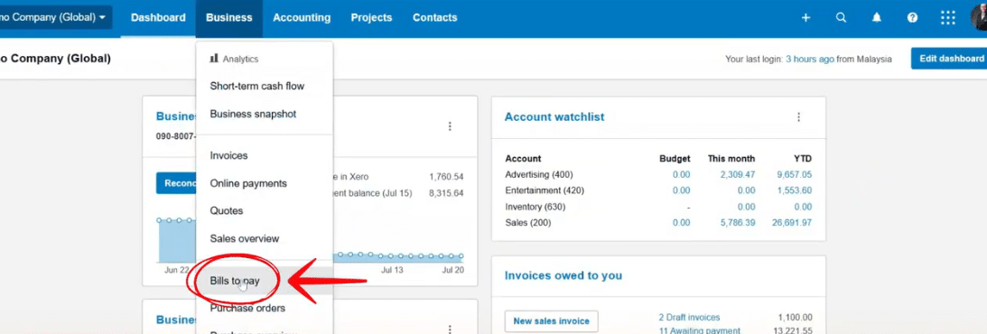 Xero Recurring Transactions Setup for Malaysian Businesses 8